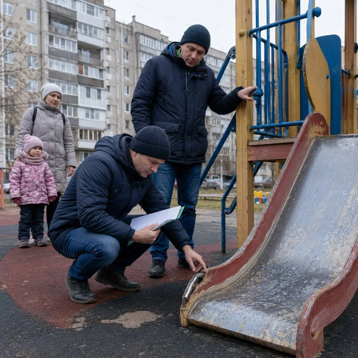 В Салехарде после проверок нашли опасные дефекты на детских площадках.

Общественники, депутаты и ак