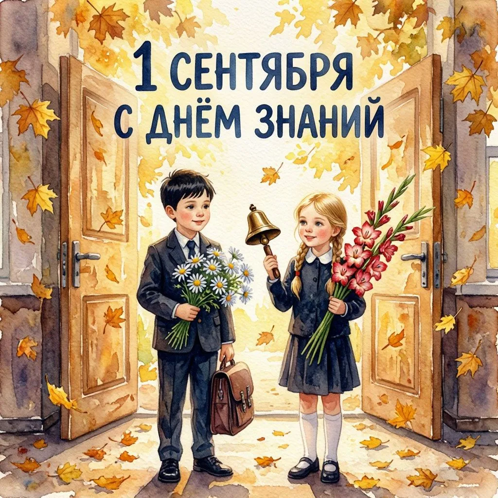 🎉 1 Сентября - С Днём знаний! 🎉