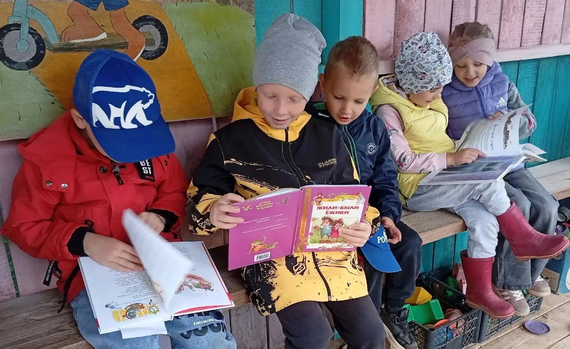 Литературная песочница» в гостях у дошколят!