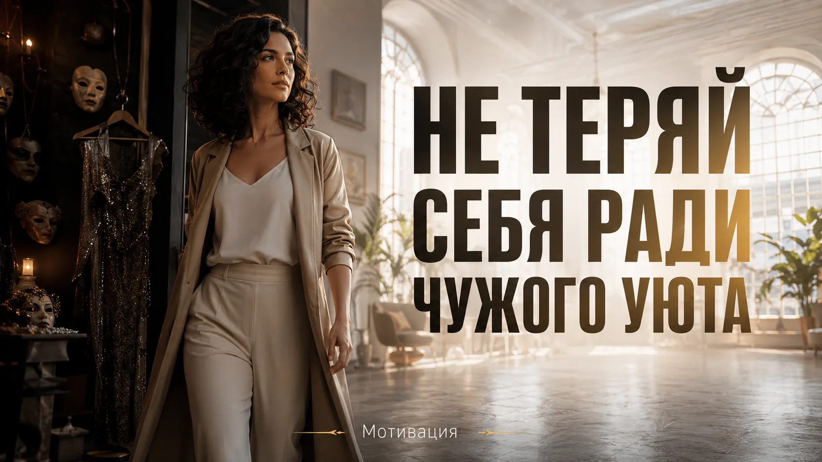 Не заставляй себя быть удобным для тех, кто не бережёт тебя
Иногда ты слишком долго стараешься не ме