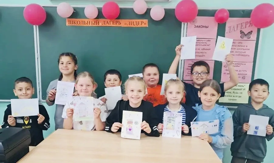 🎉 Открытие пришкольного лагеря «Лидер»! Пусть лето будет ярким!