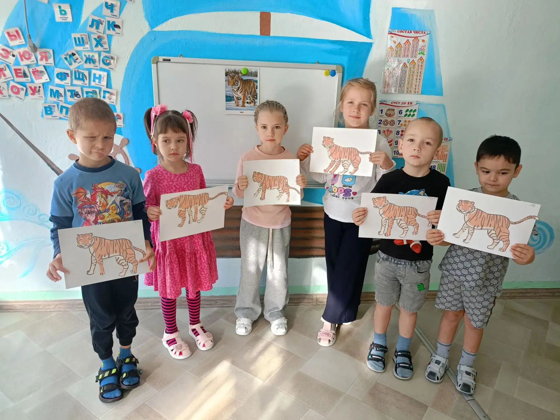 День Тигра в нашем детском саду: Праздник силы и грации! 🎉
