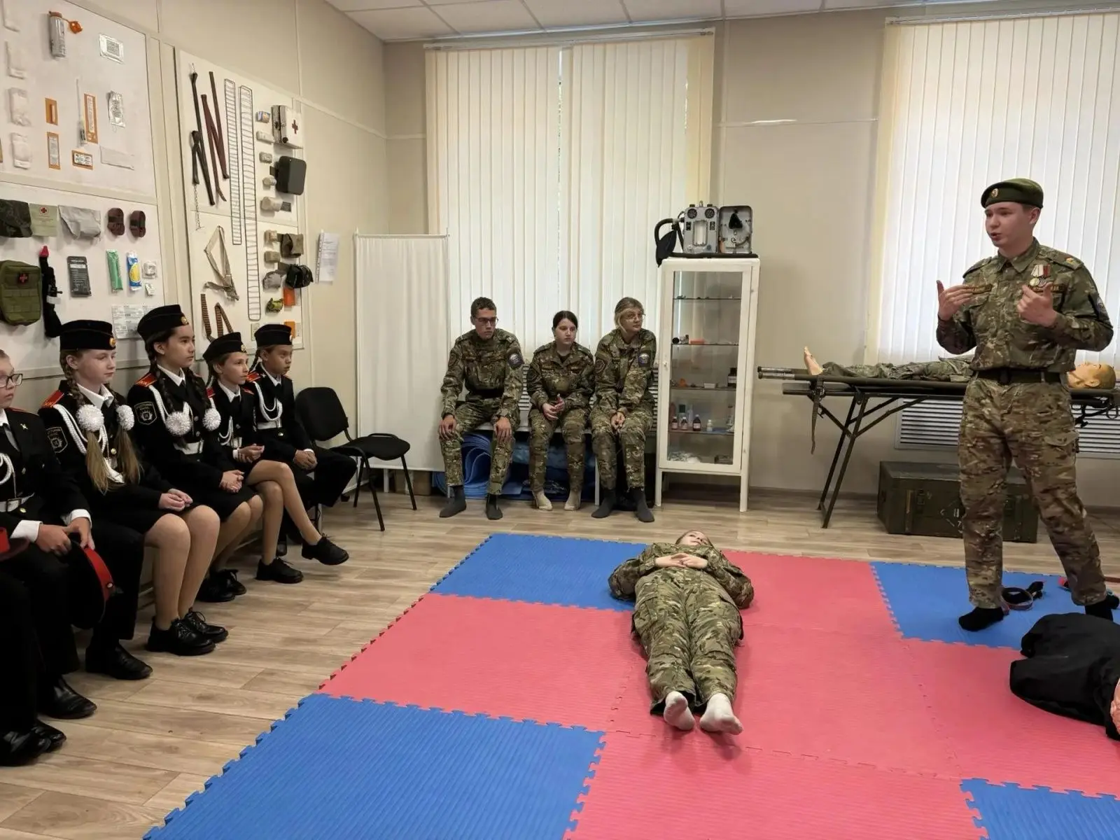 Кадеты в ИГЦ «Патриот»: знакомимся с площадкой будущих занятий!
