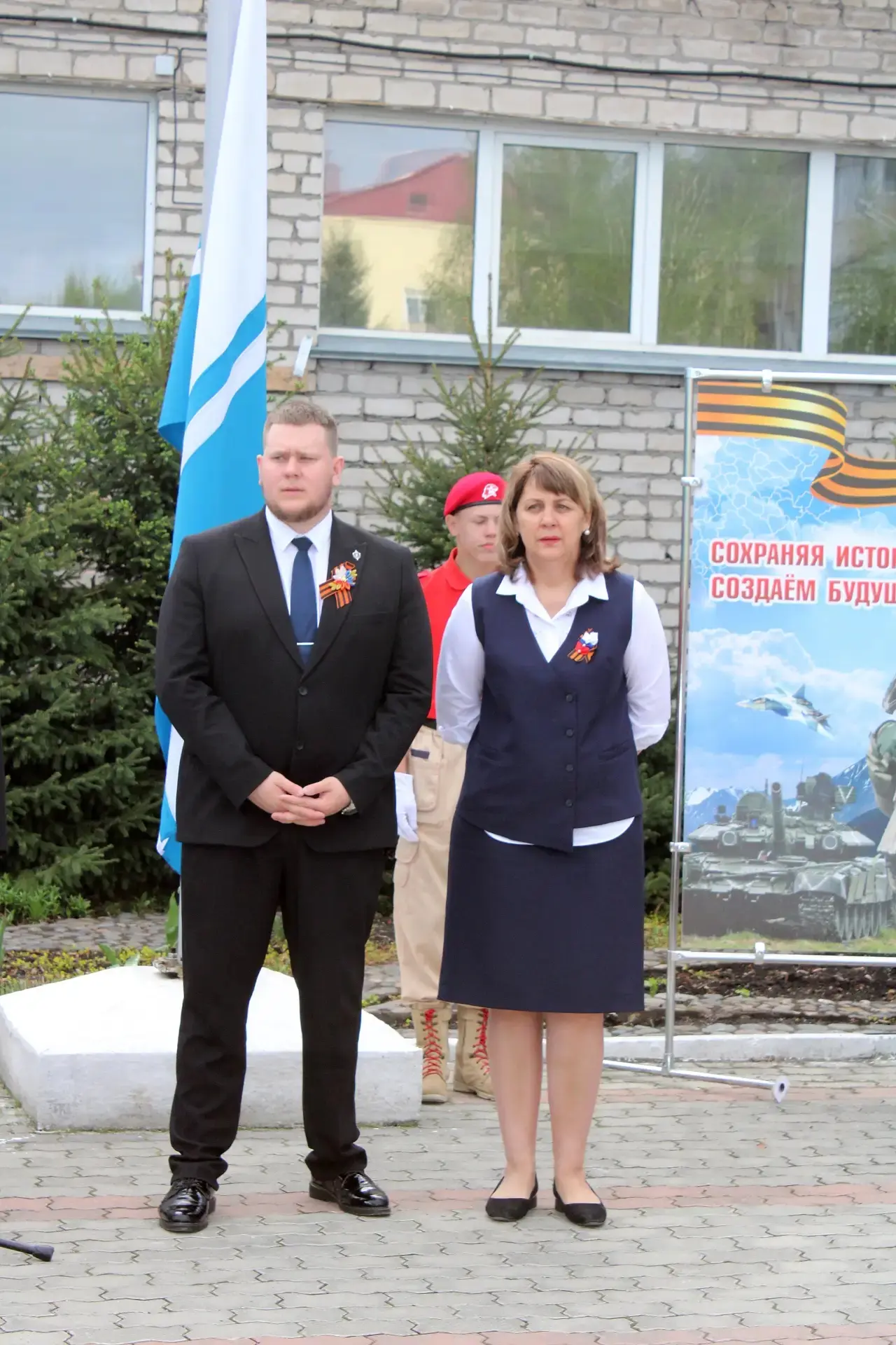 🌷 Накануне Великого Дня Победы    7 мая, накануне светлого праздника, нашу гимназию вновь посетил Ки