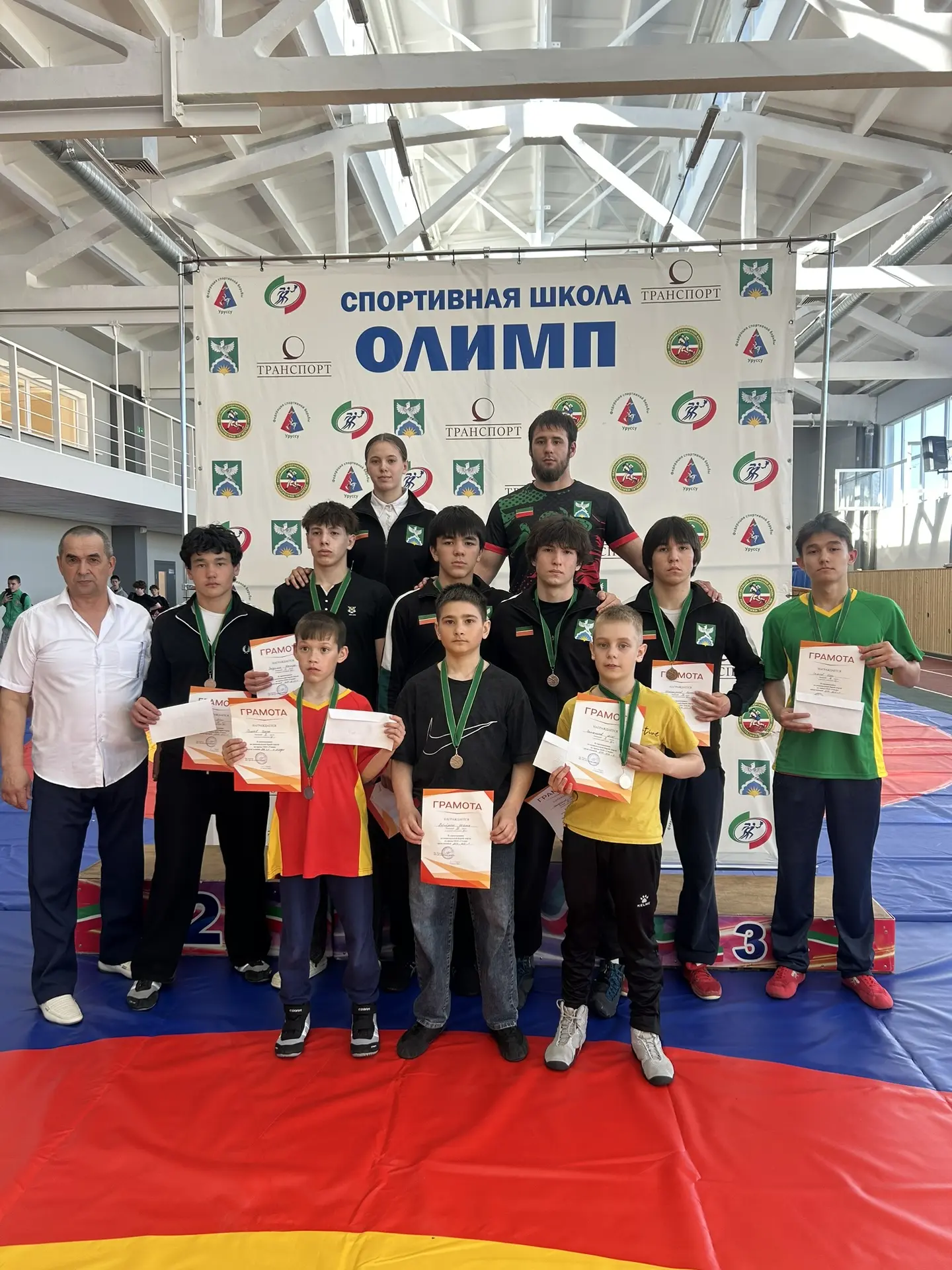 🤼17 апреля 2026 года спортивная школа «Олимп» стала центром притяжения для любителей н...