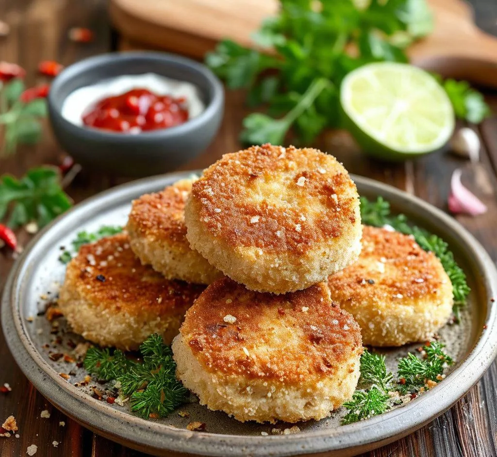 Котлеты из отварной куриной грудки