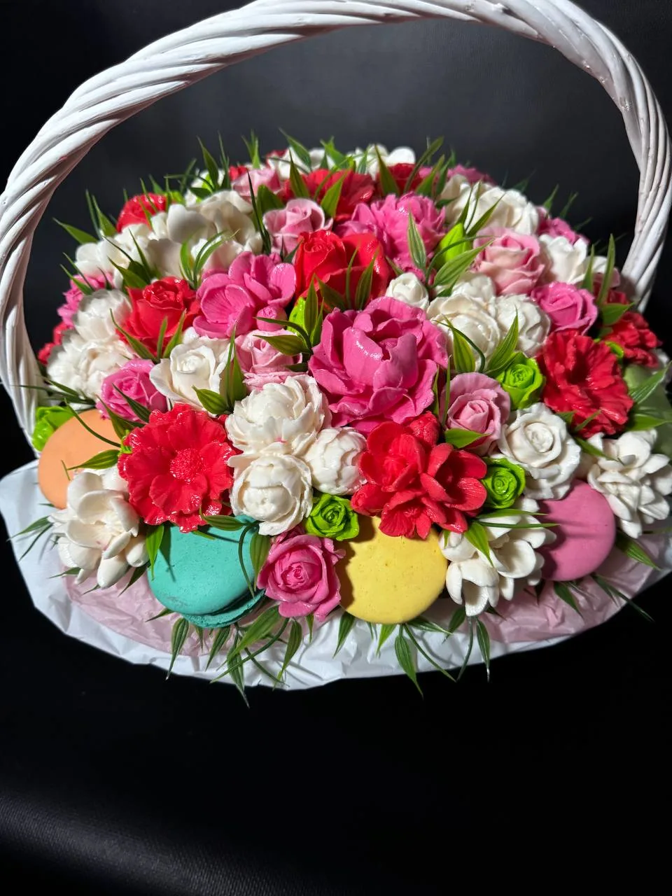 Цветы, которые тают во рту. Букет из зефира, от которого захватывает дух 🌸
