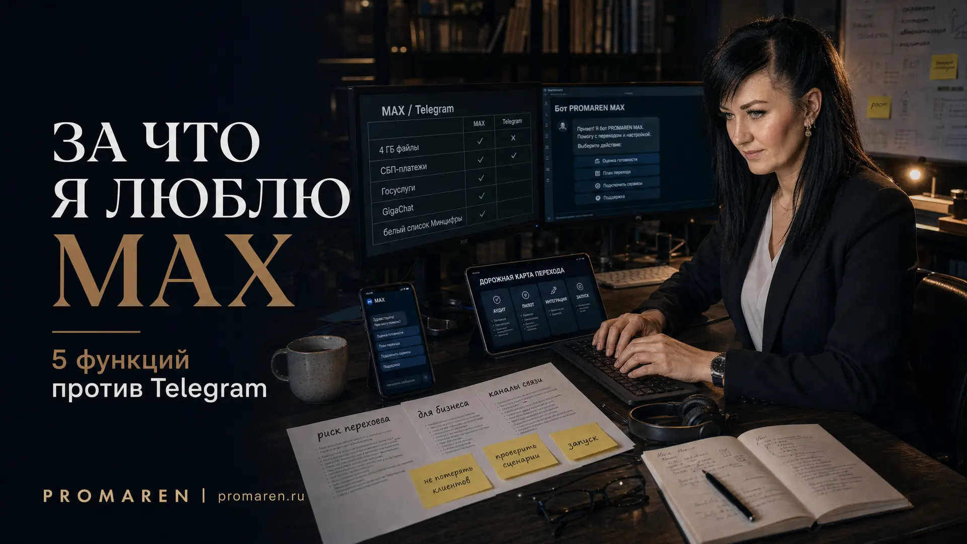 MAX vs Telegram: 5 отличий для бизнеса

Смотреть на это как на спор платформ уже поздно: важнее, где