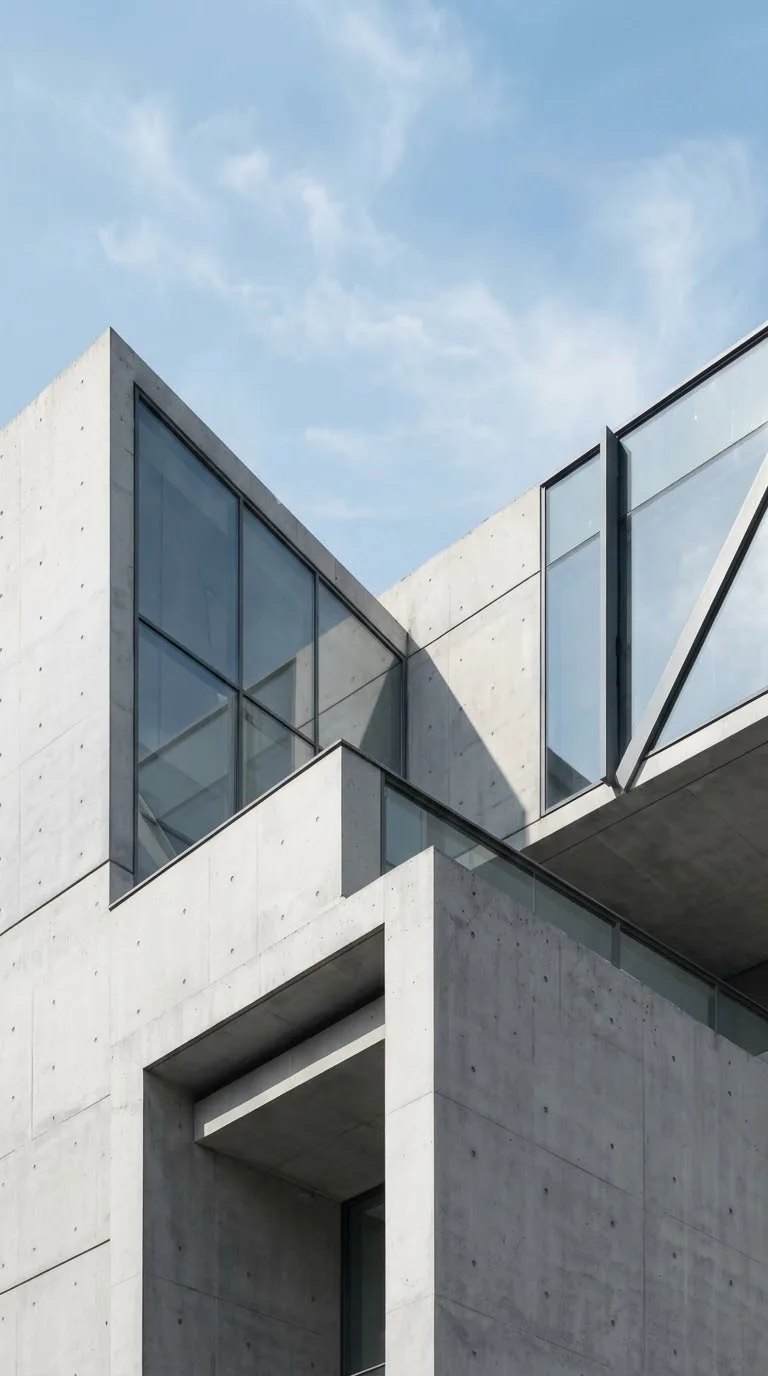 • concrete monumentality