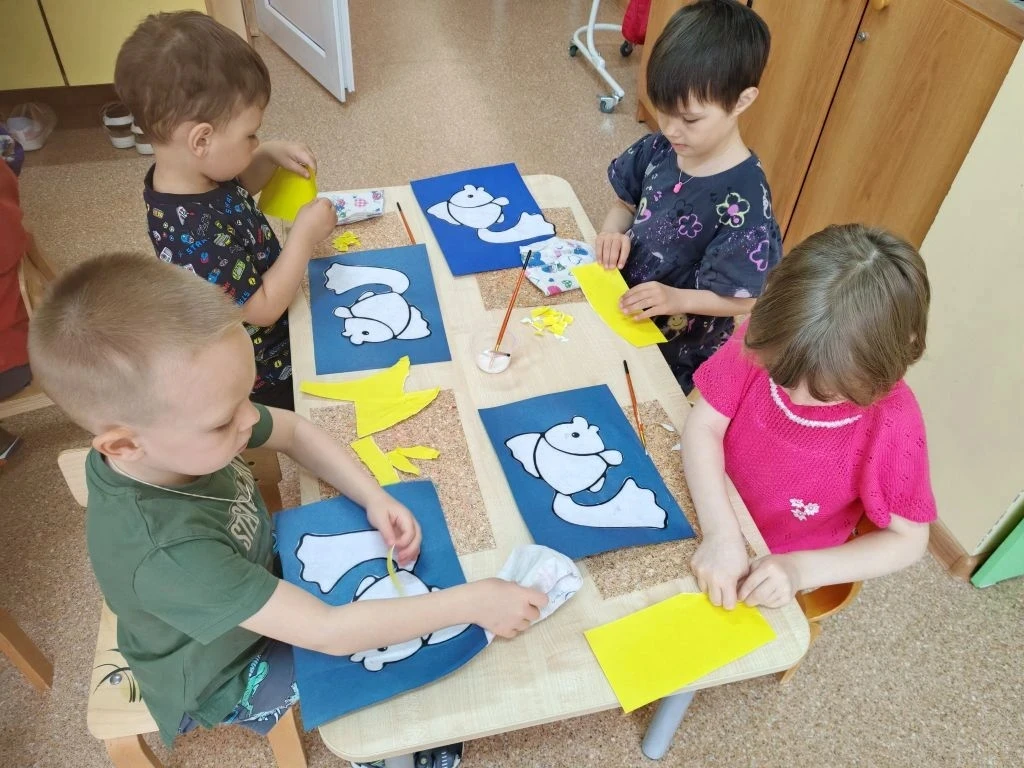 Во вторых младших группах "Растишка" и "Ромашка" под руководством воспитателя Кутдусово...