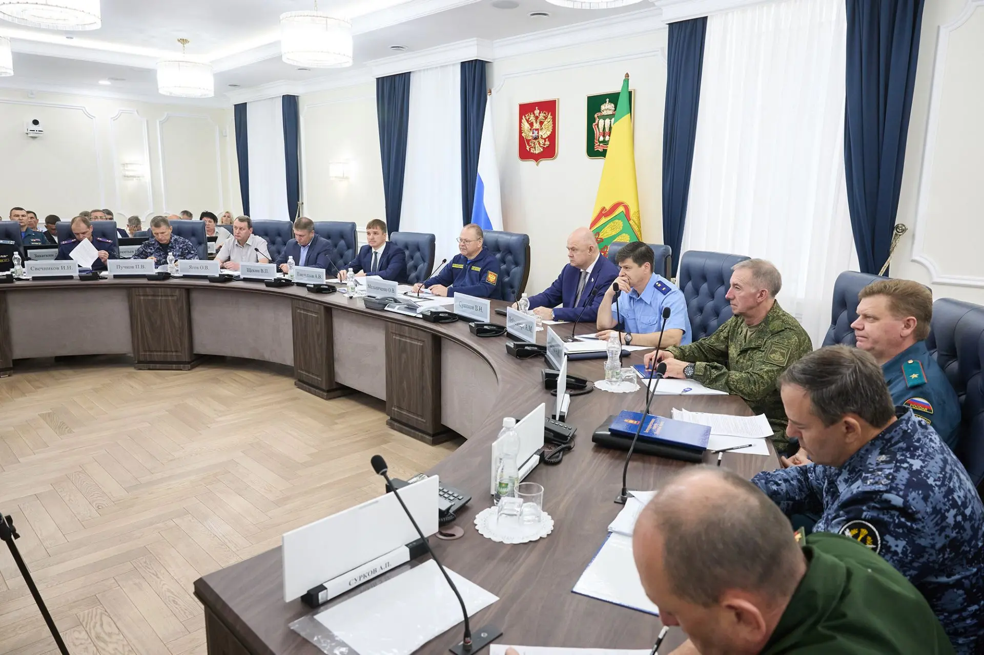 Вадим Супиков принял участие в совместном заседании Антитеррористической комиссии и Опе...