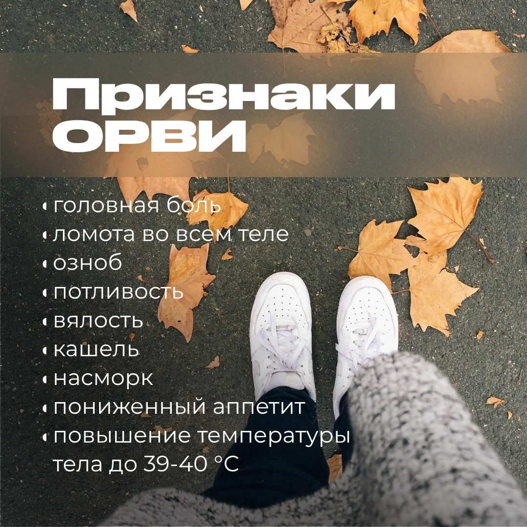 Сезон ОРВИ: как справиться с вирусами🤧