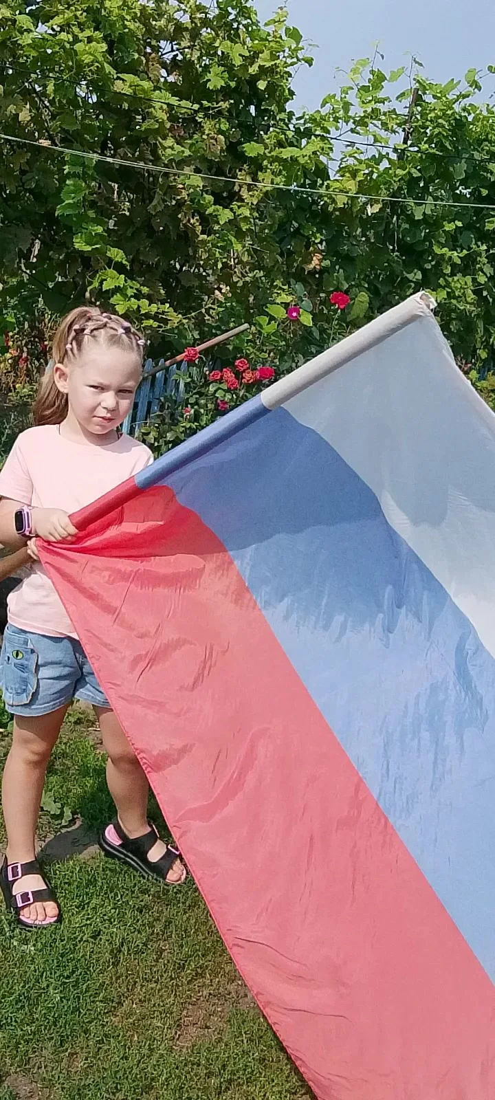 Андриянова Дарья, гр. "Ромашка", участвует в акции