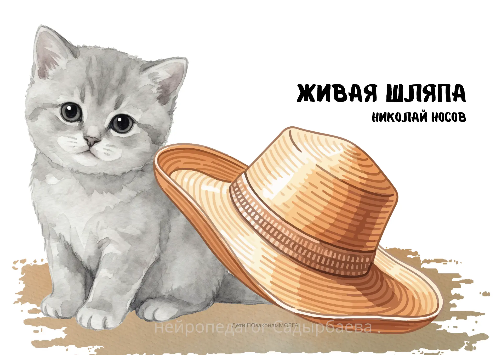 ЖИВАЯ ШЛЯПА Н. Носова по другому...