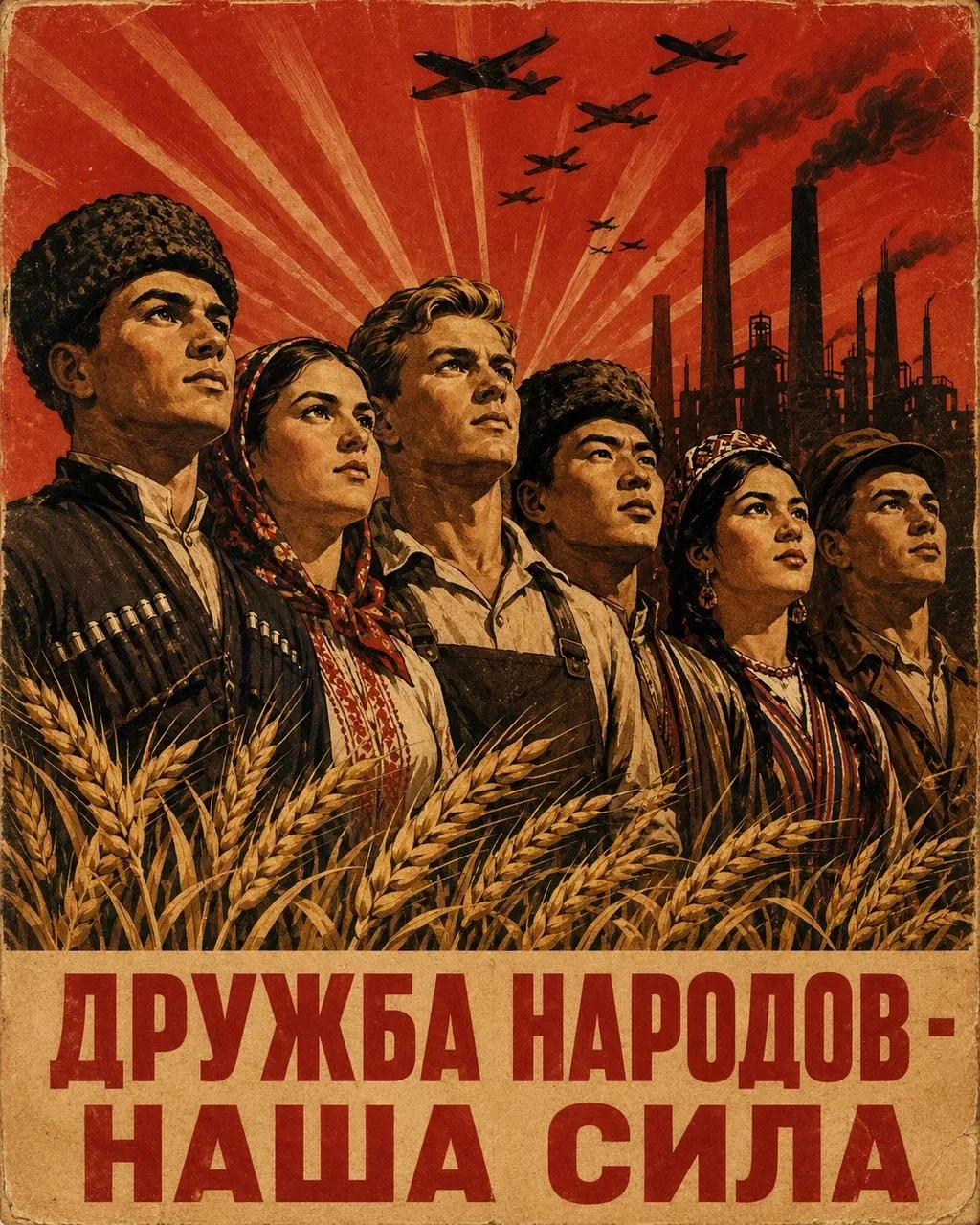 🇷🇺🤝 Сила страны — в людях, которые умеют быть вместе. Разные культуры, традиции и на...