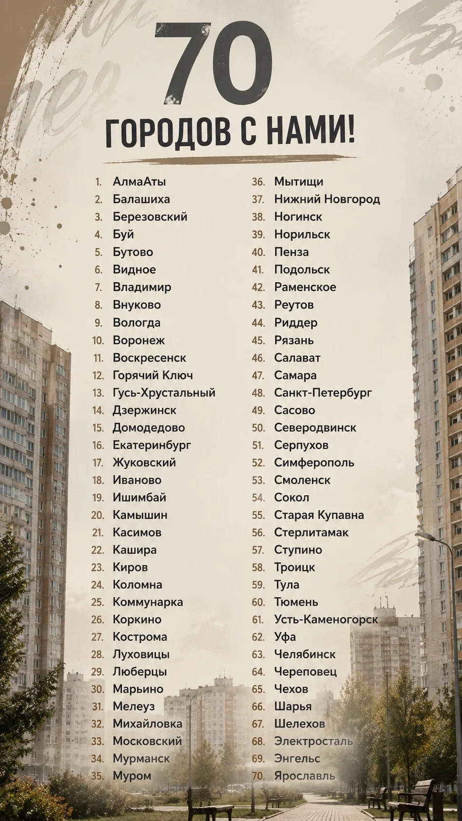 Сейчас «Тюнинг Тела» работает уже в 70 городах в офлайн-формате. 🔥