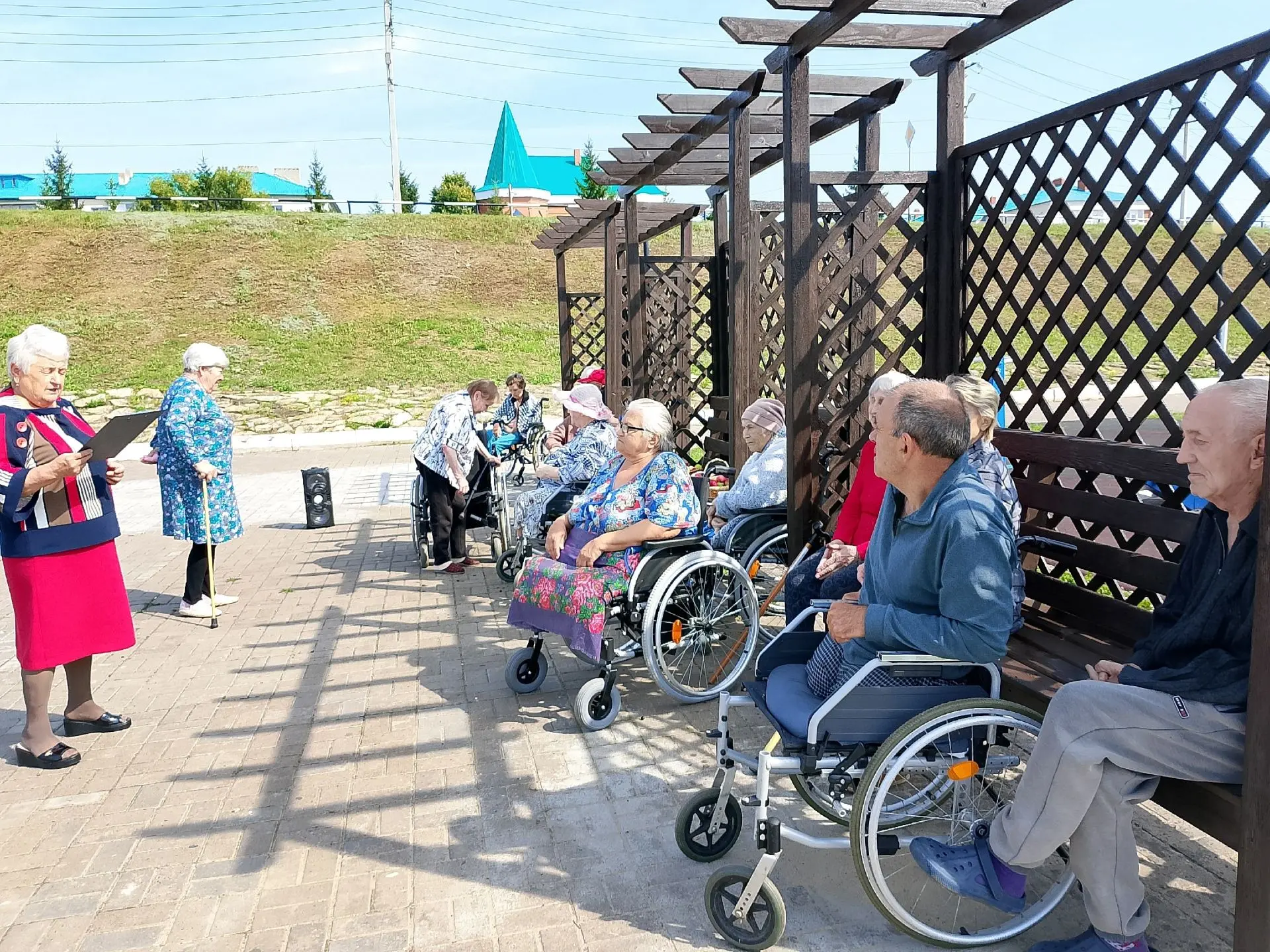 💌🍏Сегодня, в парке при нашем доме-интернате состоялось мероприятие, посвященное двум ...