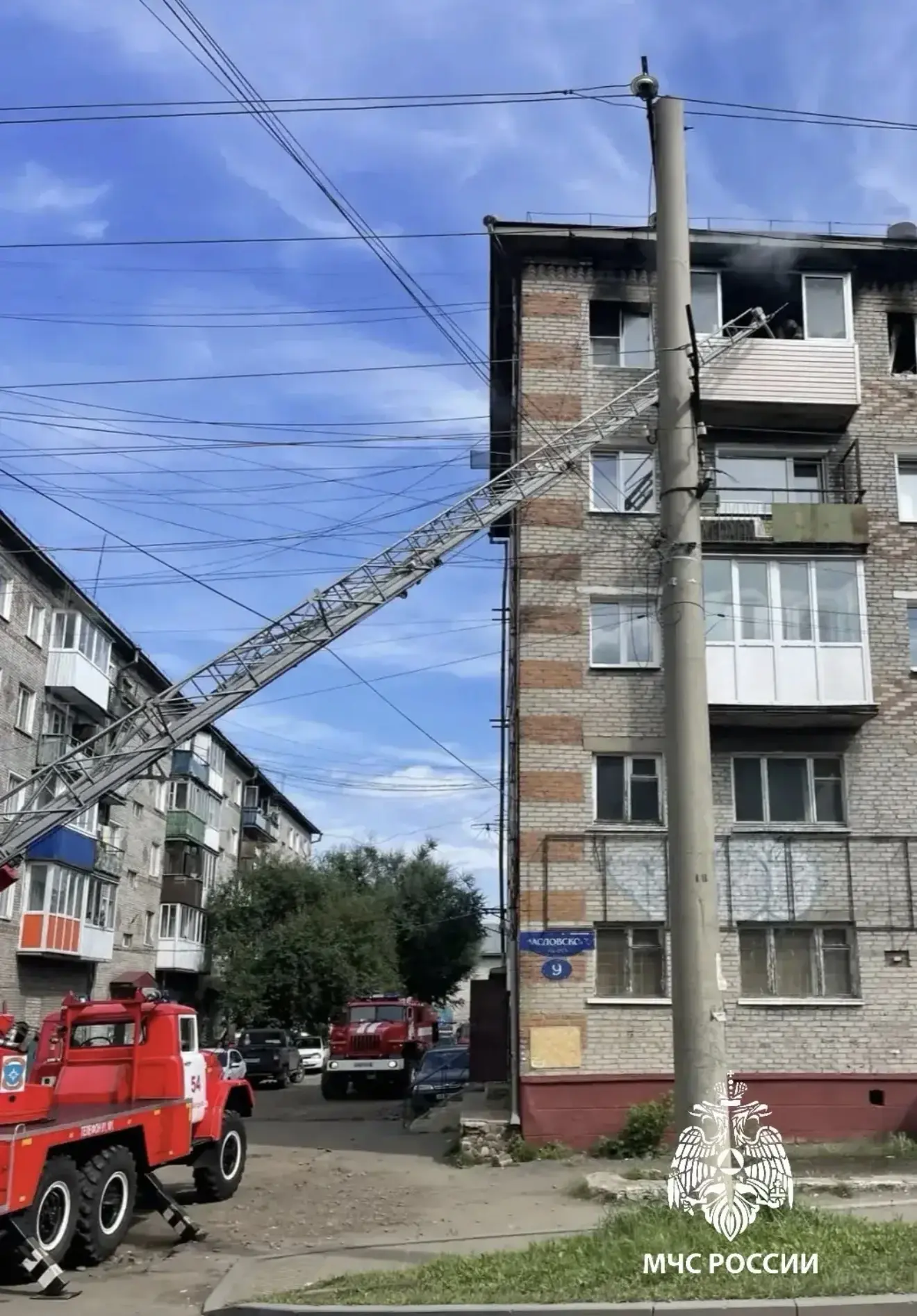 Женщина пострадала на пожаре в Нижнеудинске