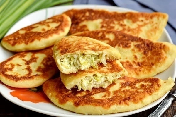 Картофельные пирожки с кабачками