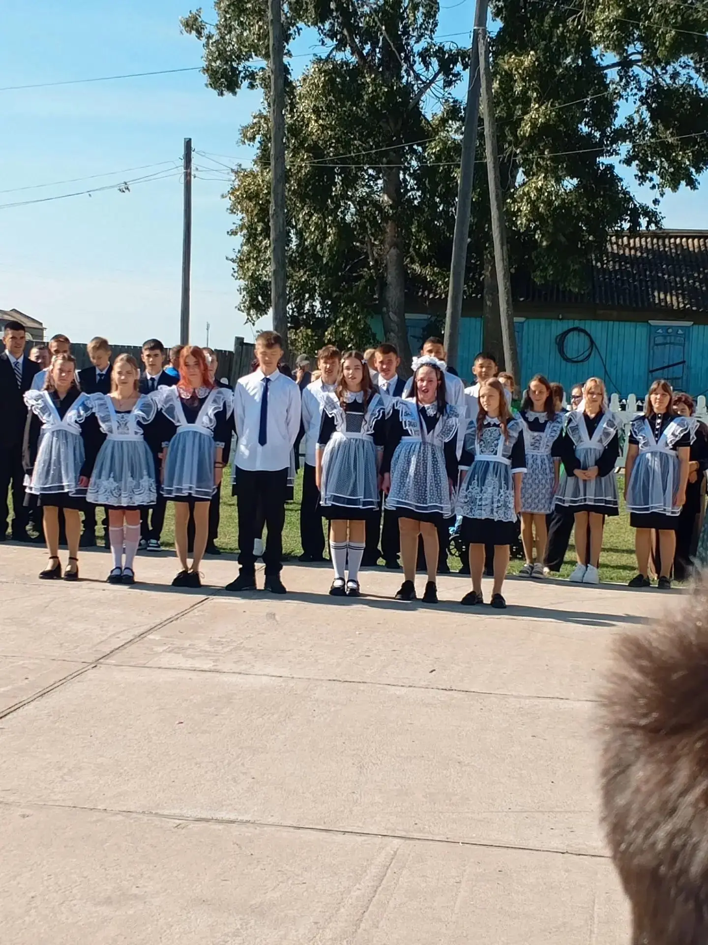 🎉 Торжественная линейка ко Дню знаний прошла в нашей школе! 🎉