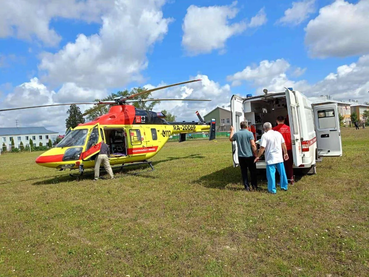 Санитарная авиация начала дежурство в Ульяновской области 🚁