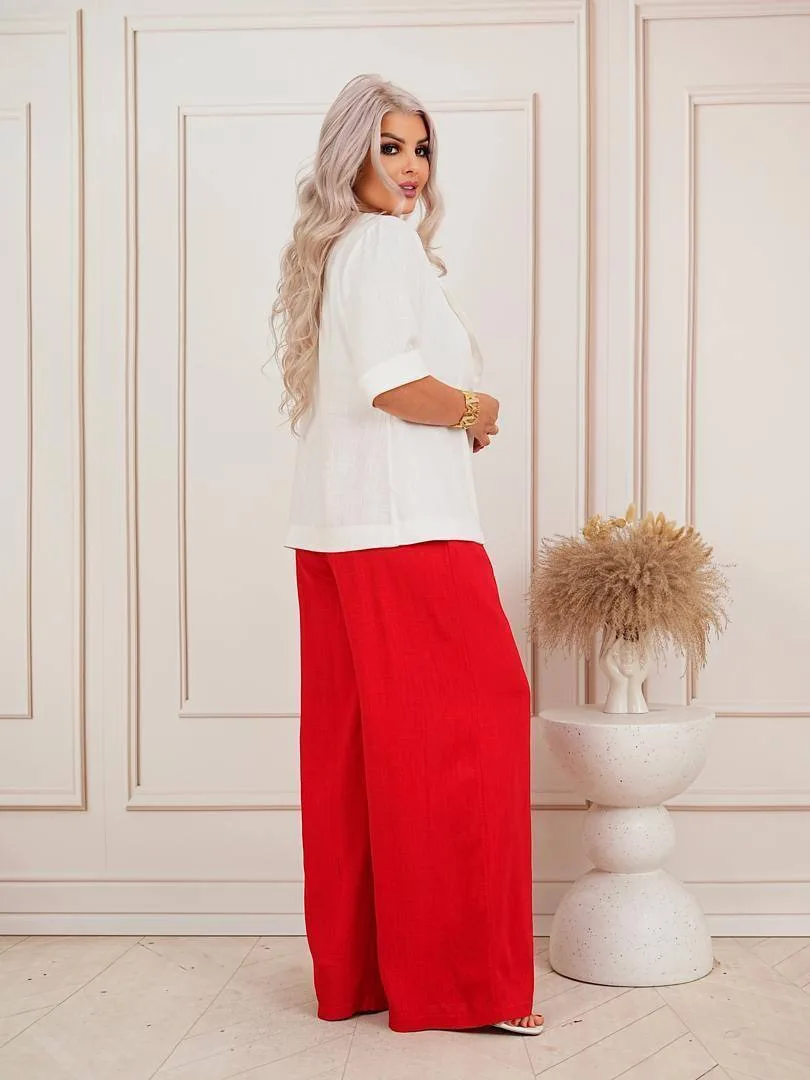 🌹4180 руб.
🍀48/50/52/54
Классный костюм Двойка 
➖ткань: лен

ЗАКАЗ➡️Ирина Кольцова