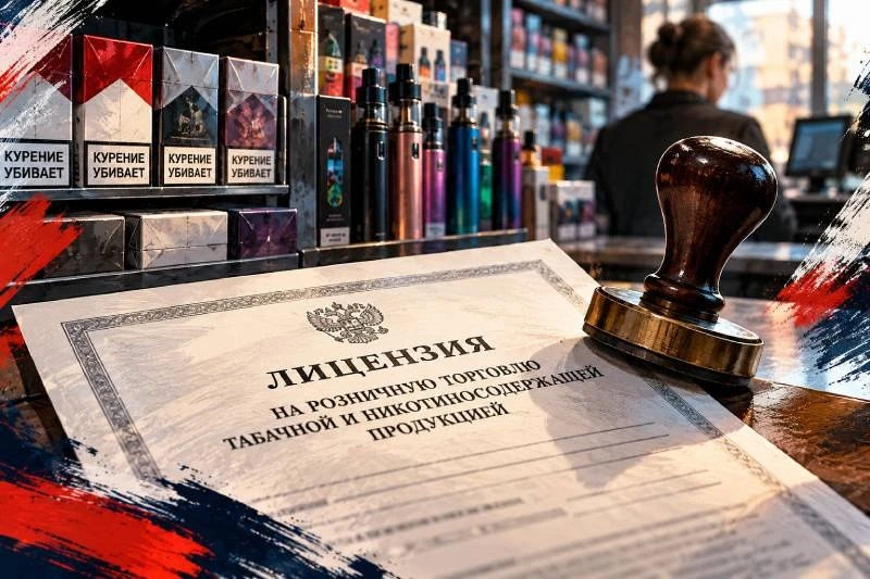 🚬 В Ивановской области начали выдавать лицензии на продажу сигарет и вейпов