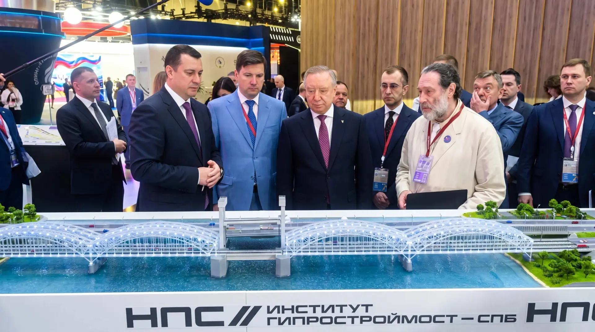 На стенде Санкт-Петербурга в рамках ПМЭФ-2026 представлены два проекта НПС