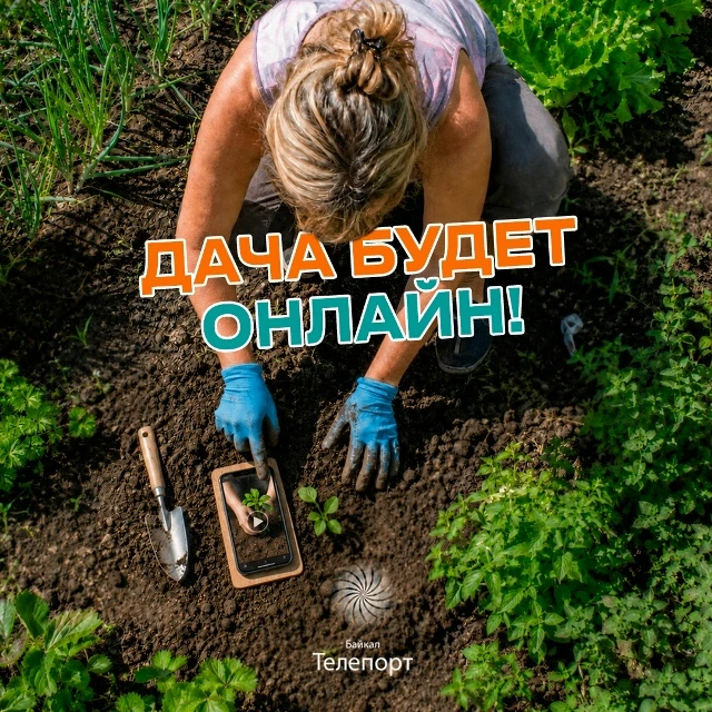 Знаем, что наши абоненты-дачники способны вырастить любой урожай. Жаль, что интернет на...