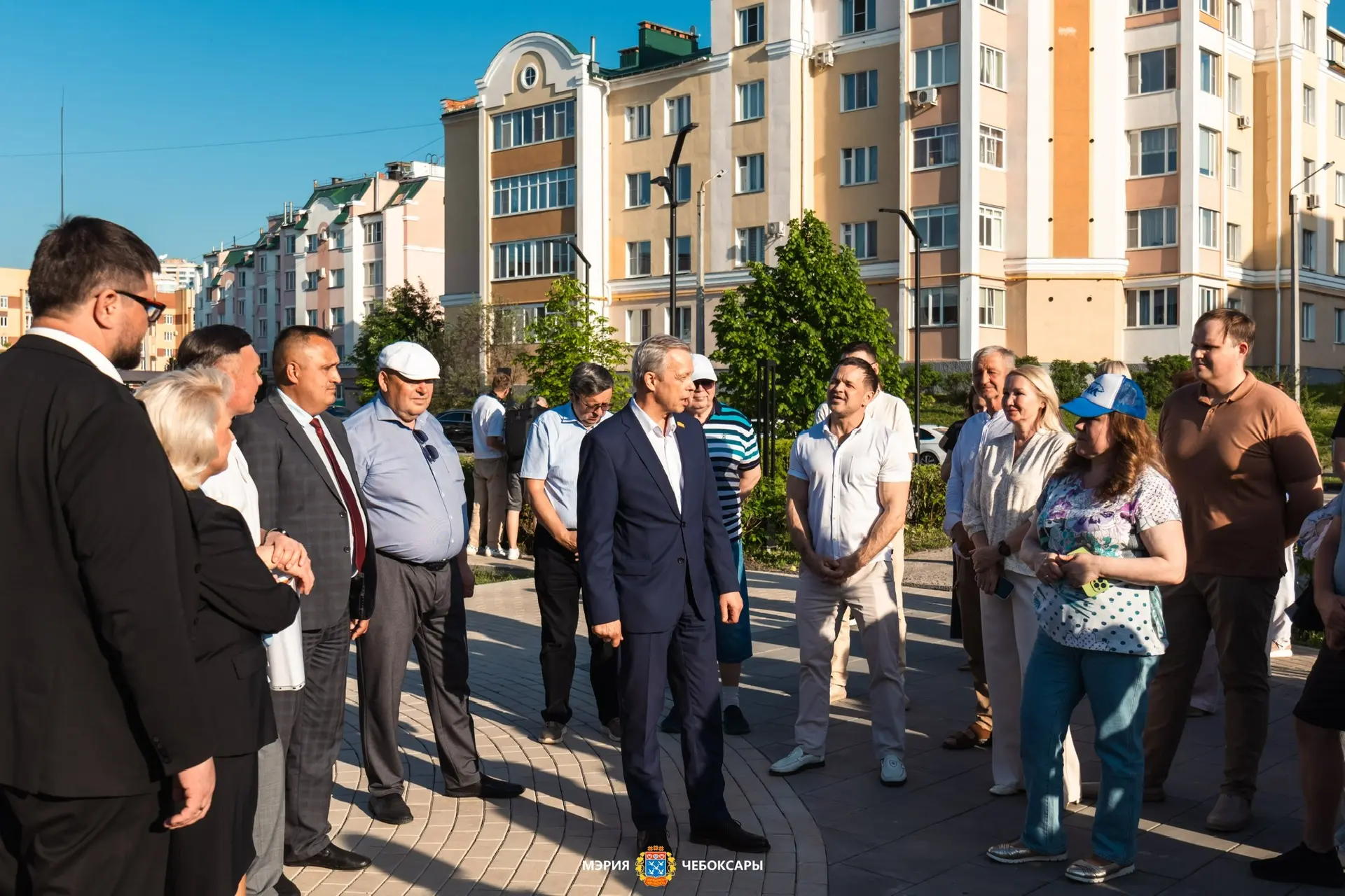 В Чебоксарах состоялась презентация проекта благоустройства сквера имени С.М. Ислюкова и пешеходного