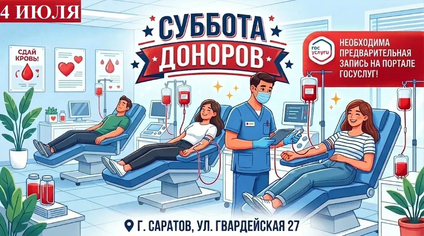 💢 ВНИМАНИЕ ДОНОРАМ 💢

❗ На портале ГОСУСЛУГ открыта предварительная запись на «Субботу Доноров!»
�