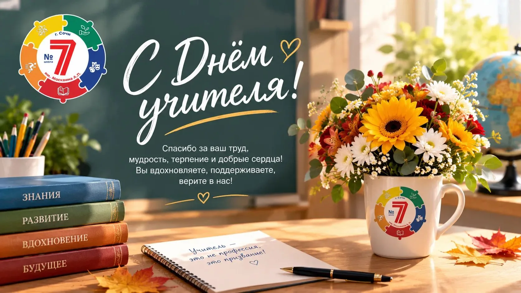 📚✨ 5 октября — День учителя!