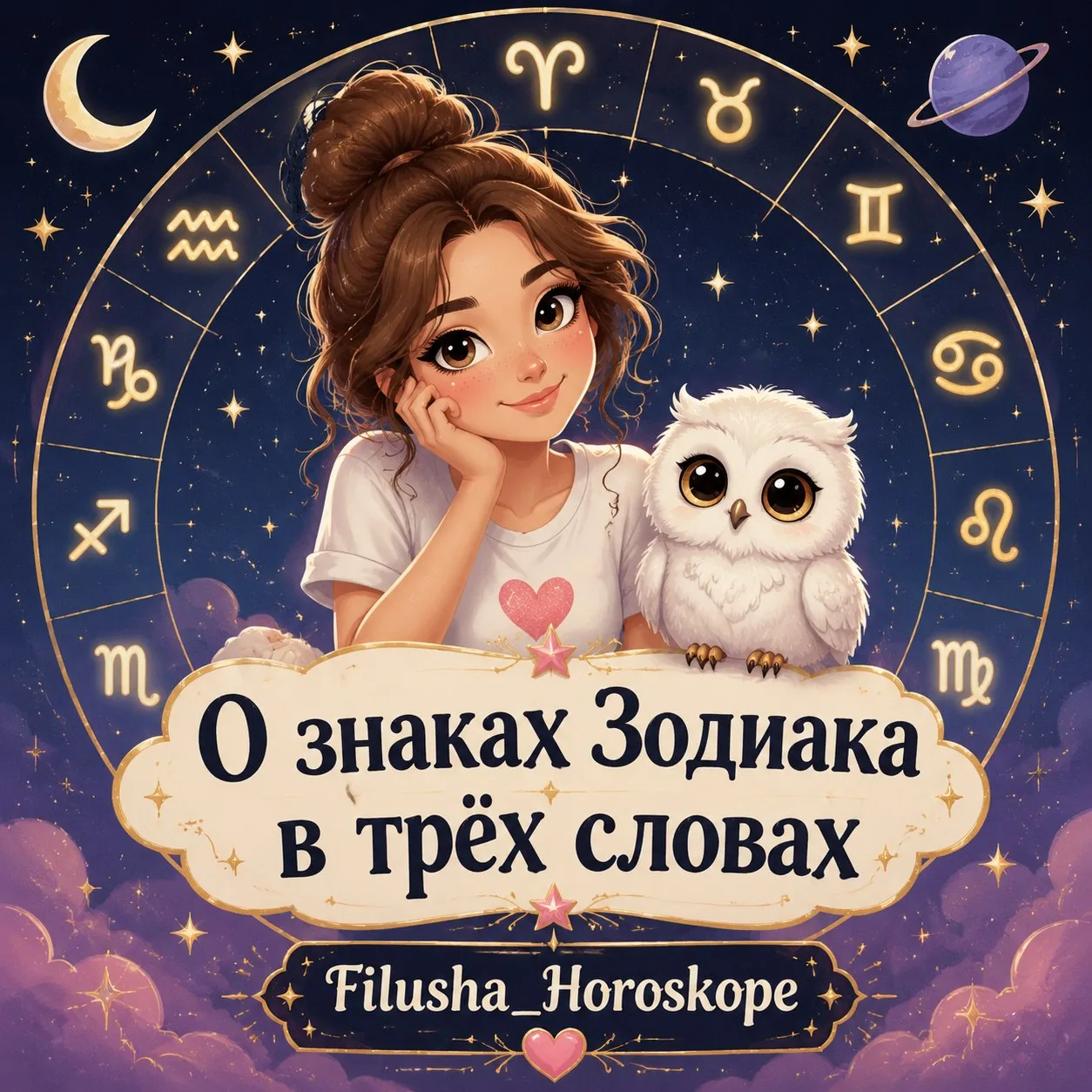 О знаках Зодиака в трёх словах ⚡️