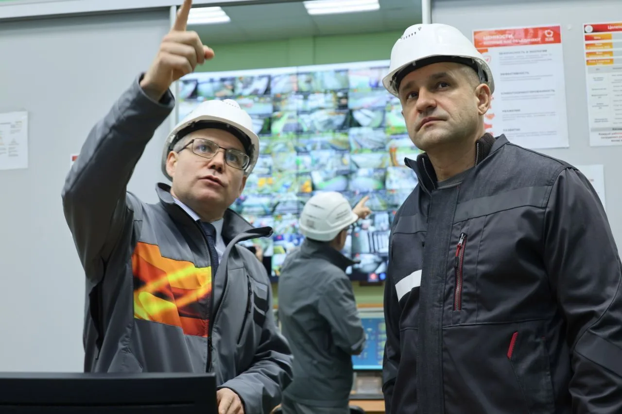🏭 Сегодня в городе трудовой доблести Верхней Пышме Свердловской области посетил промышленные площадк