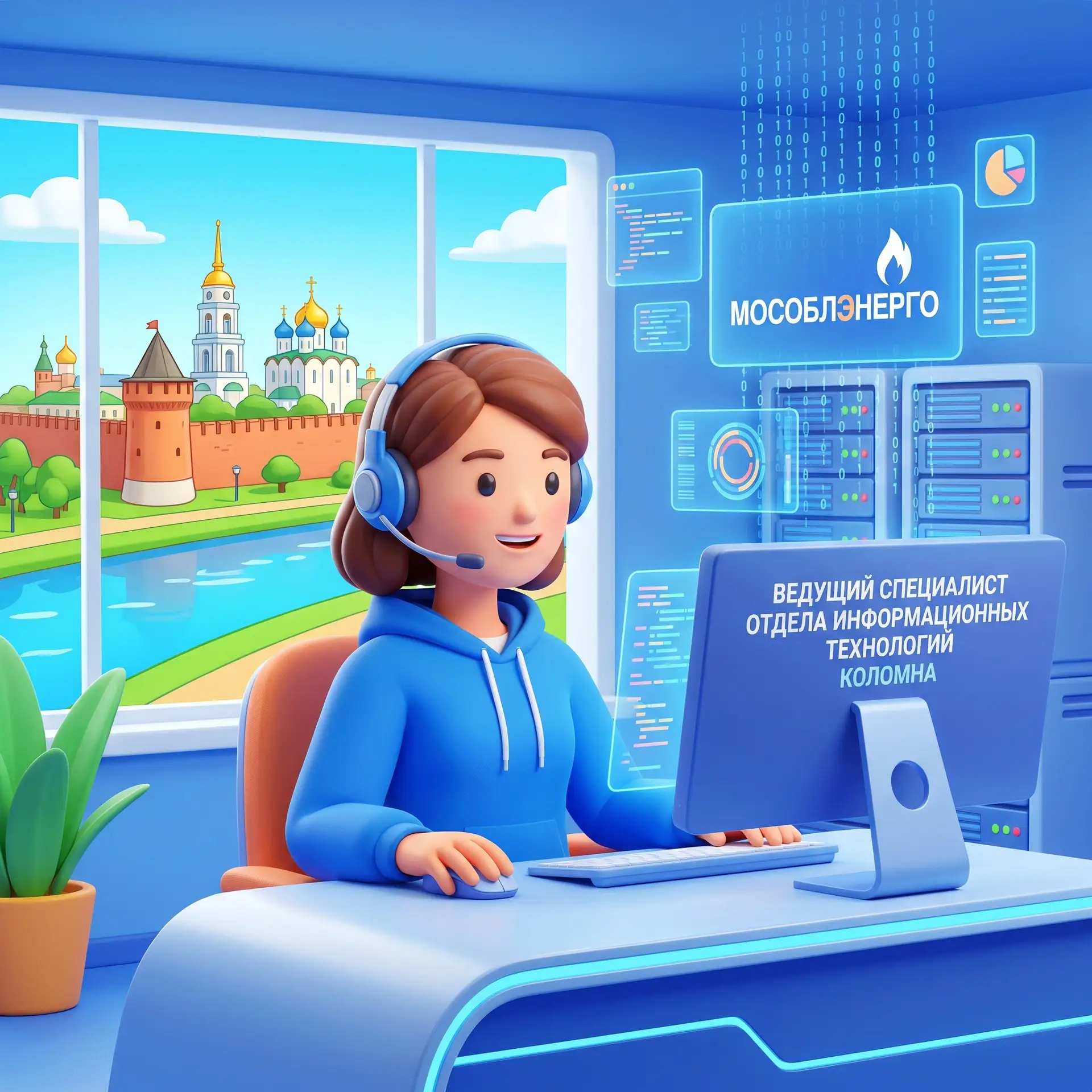 Коломна. Ведущий специалист отдела информационных технологий
