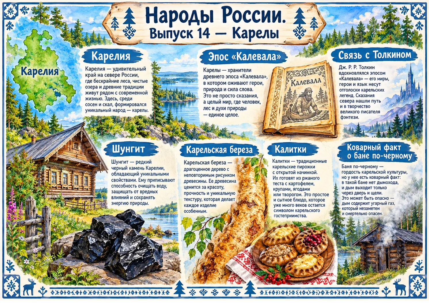 ⭐️Народы России: культура и традиции.🇷🇺
