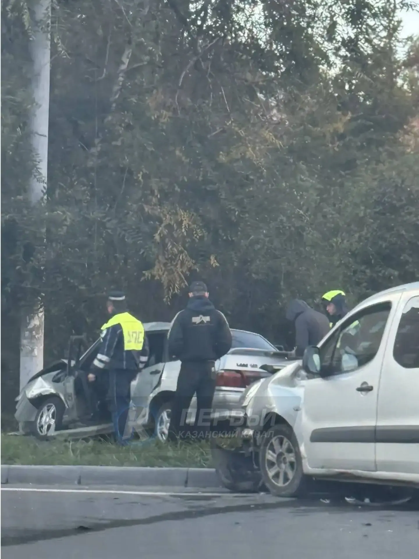 ❗️🚗 На улице Ибрагимова столкнулись две легковушки