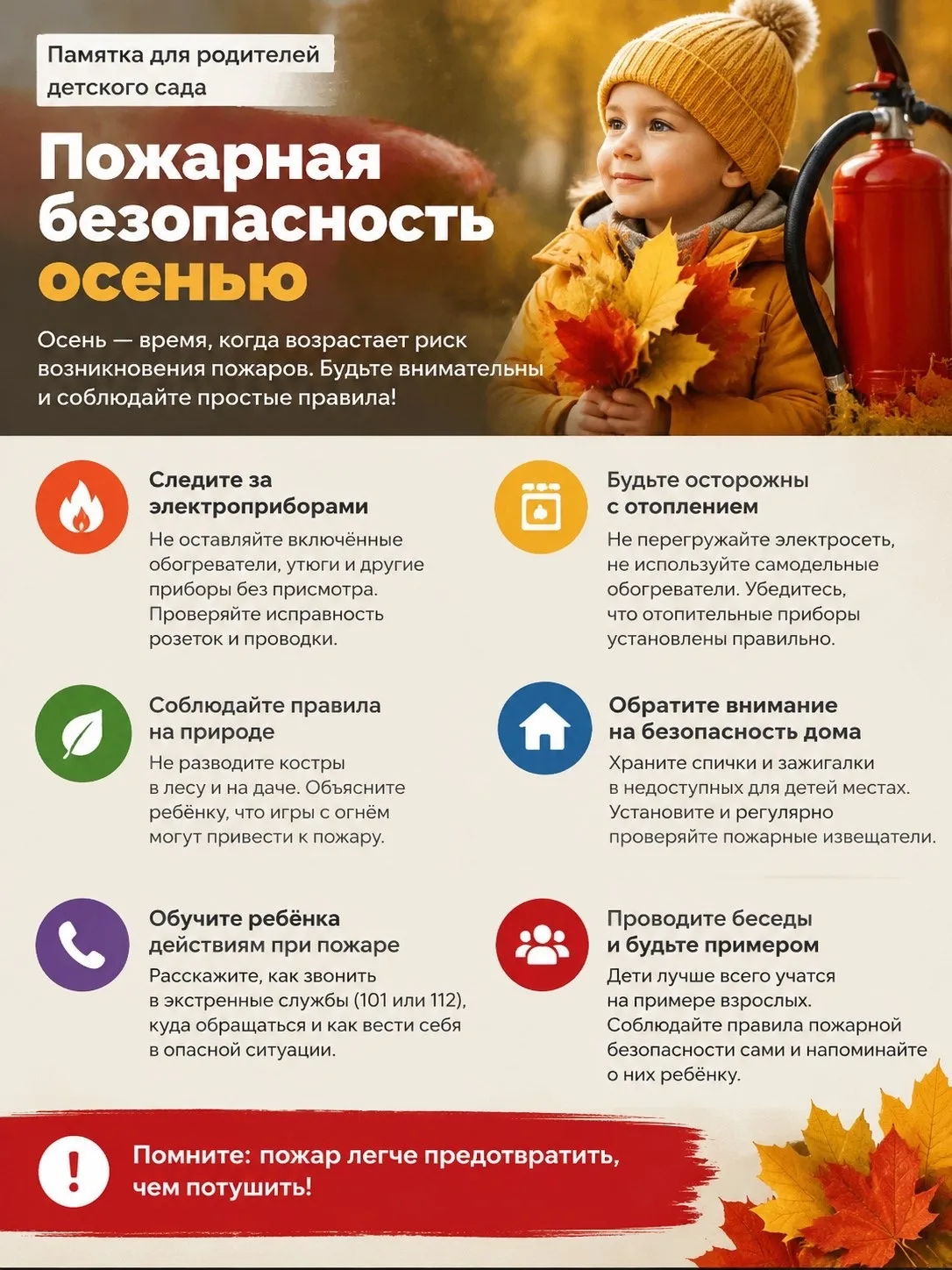 🍁🍂 Осень — пора золотых листьев и уютных вечеров, но вместе с тем это время повышенно...