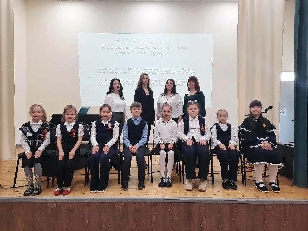 🌸 На теоретико-хоровом отделении Детской школе искусств с. Монаково прошёл межзональный семинар-пра
