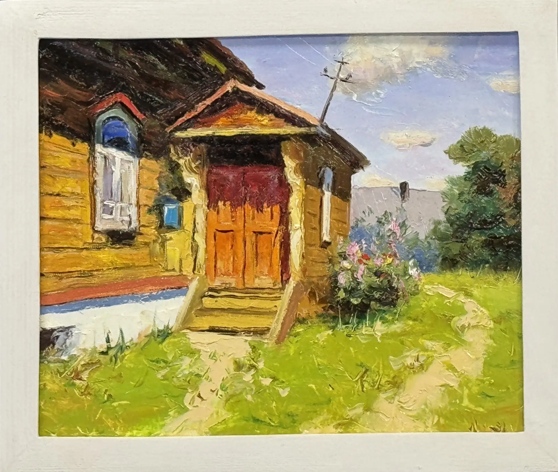 Картина Михаила Брядова «Лето». Выставка художника проходит в ТИЦ.