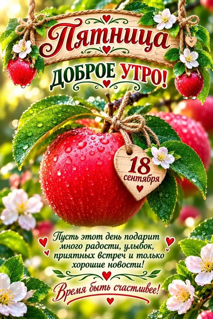 С добрым утром пятницы!🍂🍁