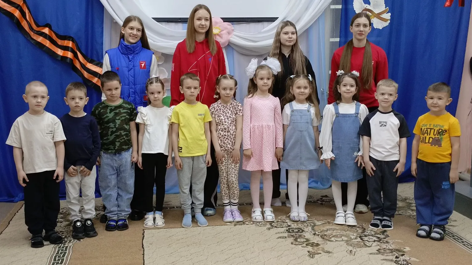 Наш детский сад посетили  активисты первичного отделения Движения Первых МБОУ «СОШ № 1 ...