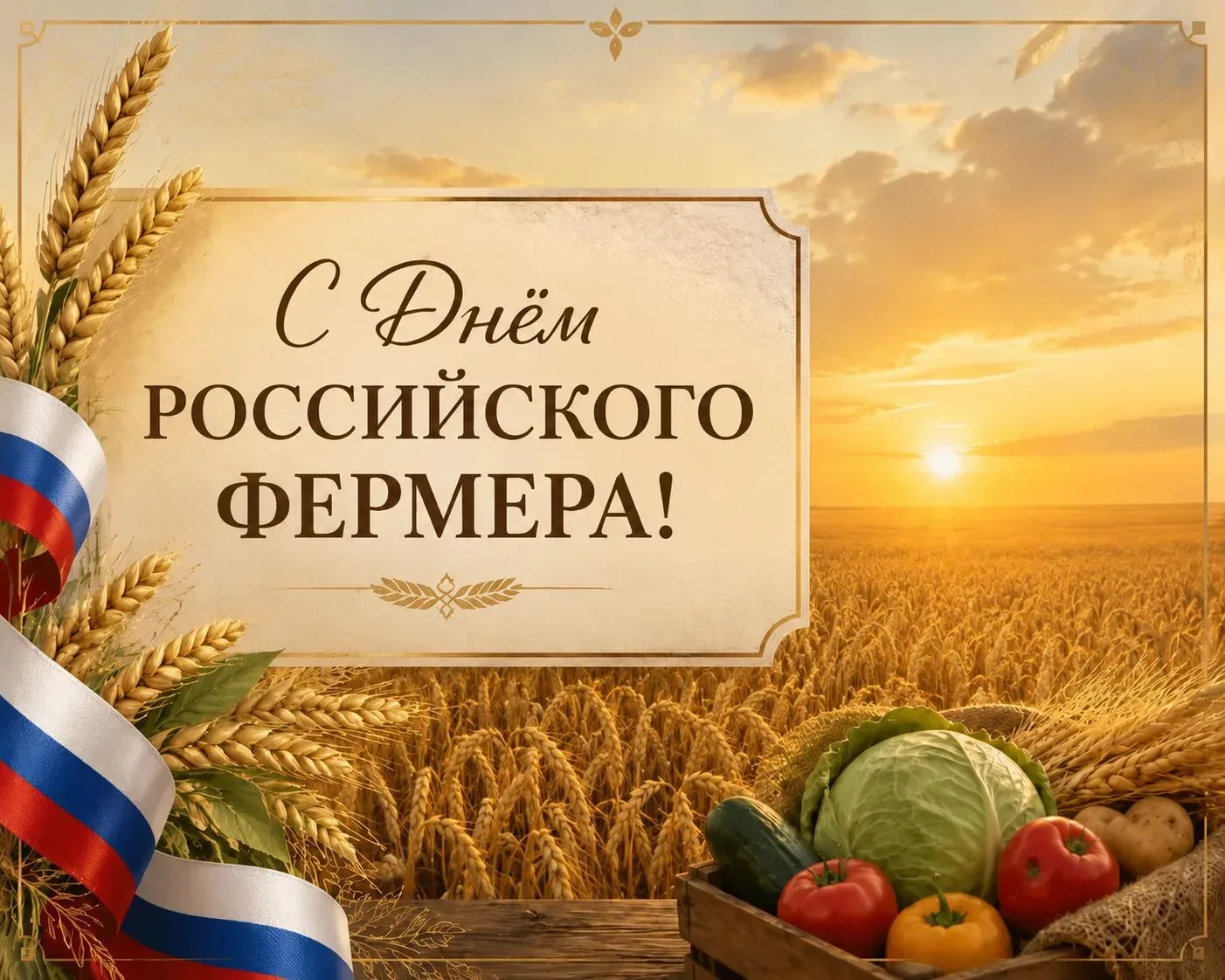 Дорогие земляки, главы и работники фермерских хозяйств, от всей души поздравляю вас с Д...