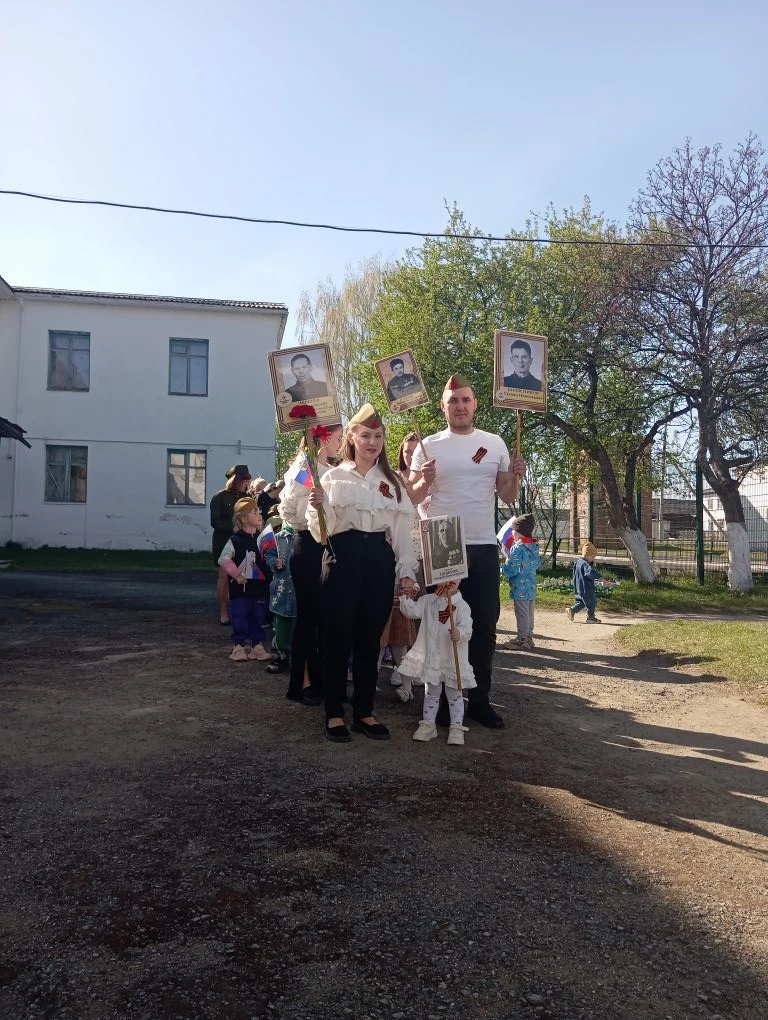 ‼💥📣 В преддверии великого праздника Дня Победы воспитанники детского сада вместе с ро...