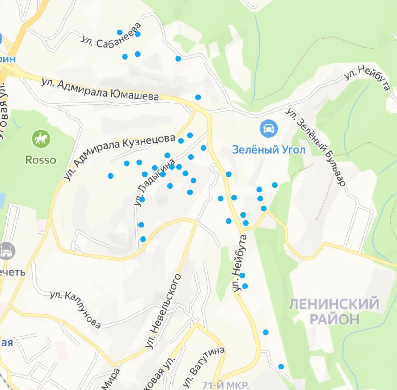 Более 40 домов без холодной воды. Но адресов может быть больше 

Адмирала Кузнецова ул. 42А, 44А, 47