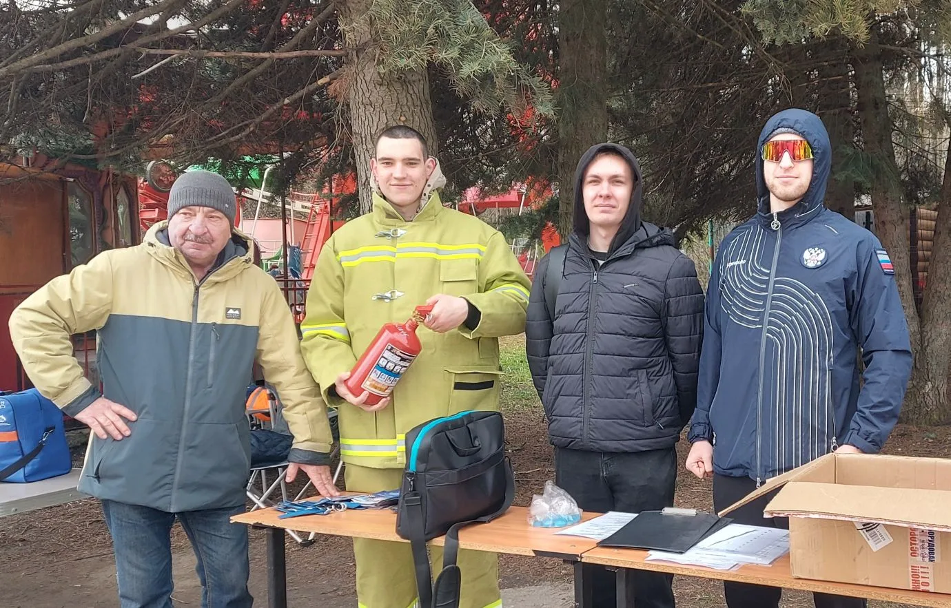 🔥 Вчера, в День пожарной охраны России, Институт физической культуры и спорта Липецког...