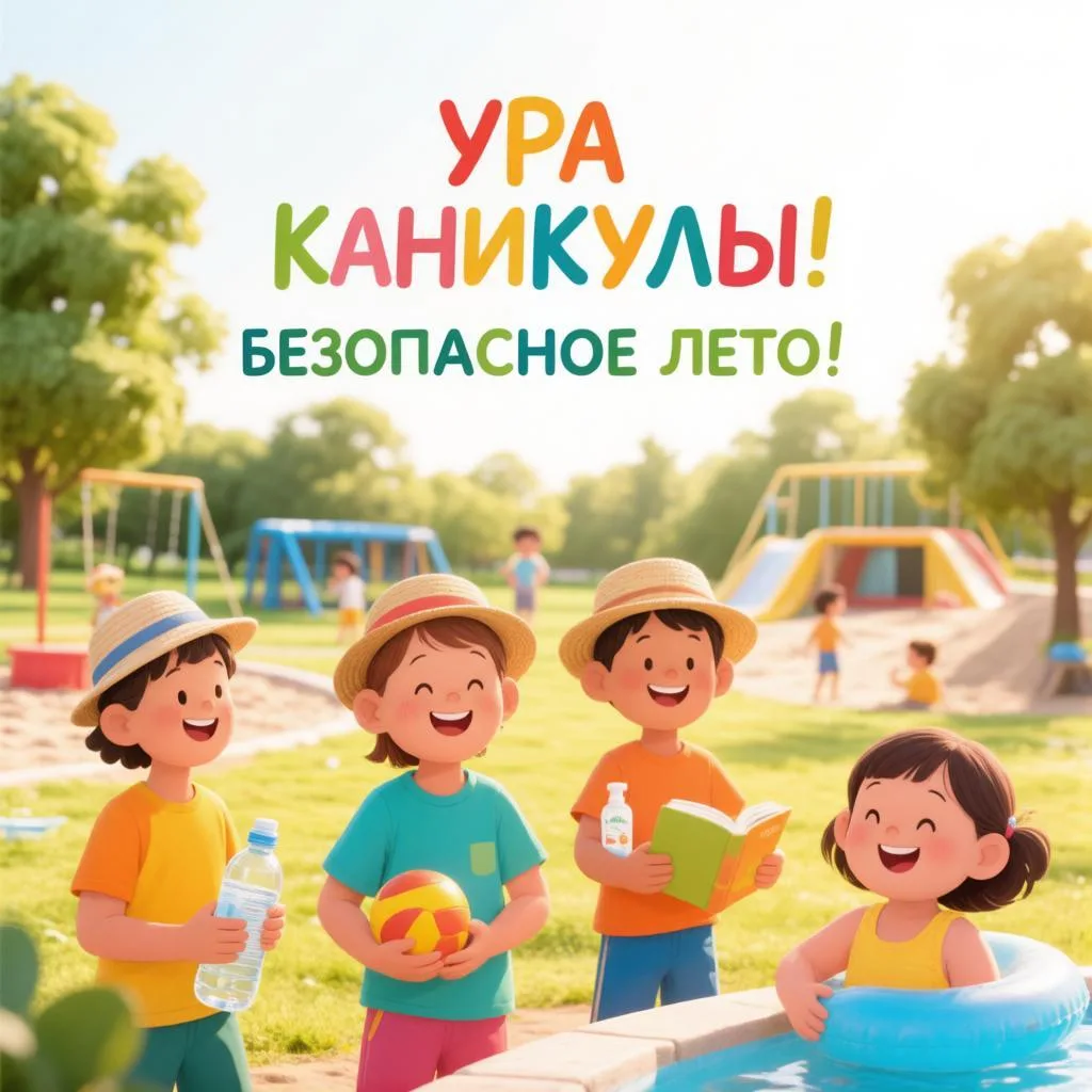 ☀️ Лето 2026: Инструкция по безопасности для детей и родителей
