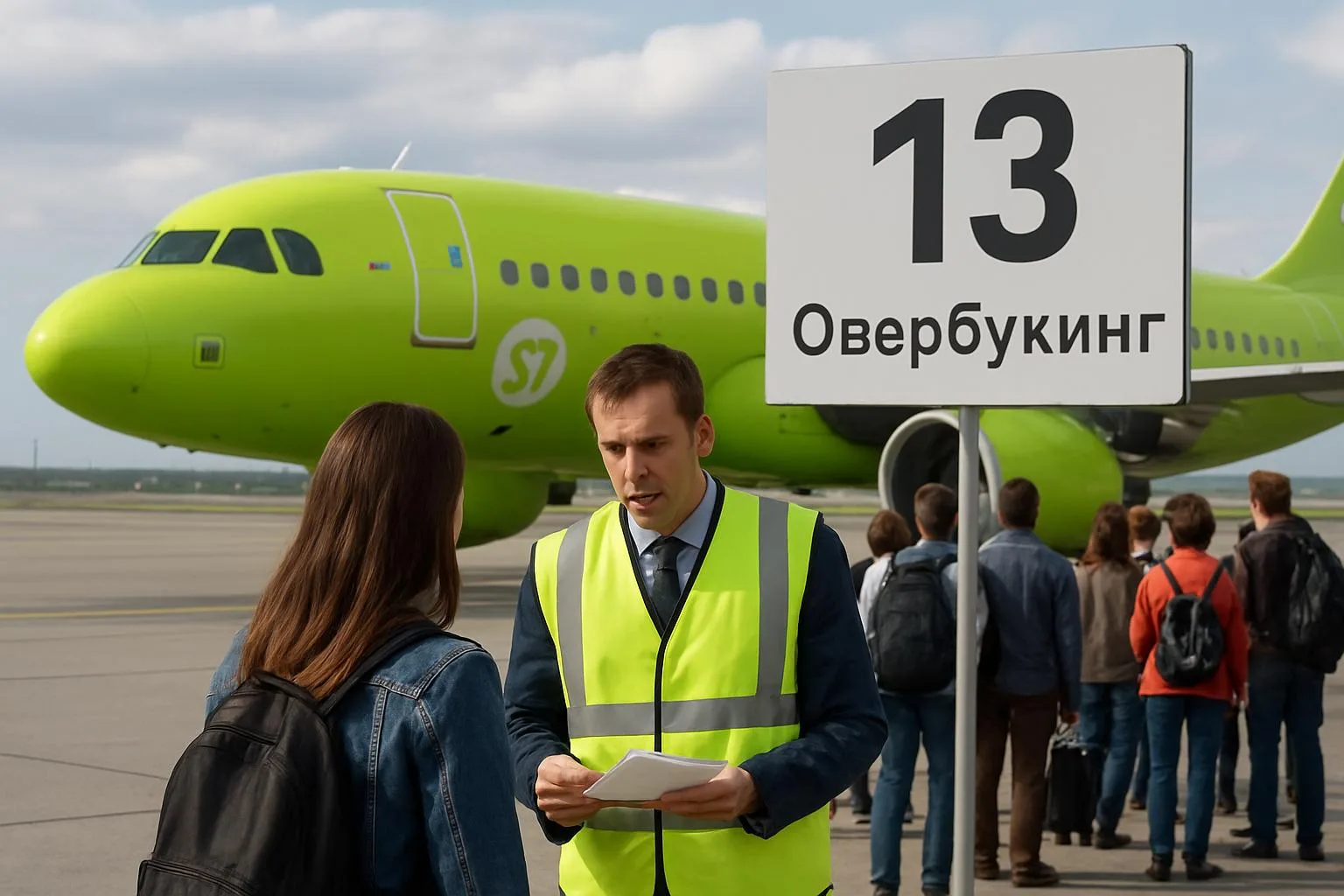 Овербукинг по-сибирски: S7 Airlines оштрафована на 45 тысяч рублей за отказ в перевозке 13 пассажира