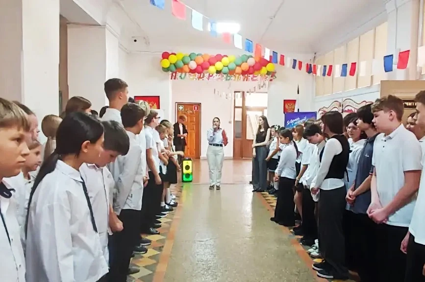 В нашей школе состоялось мероприятие, посвящённое старту нового сезона Всероссийской Ол...