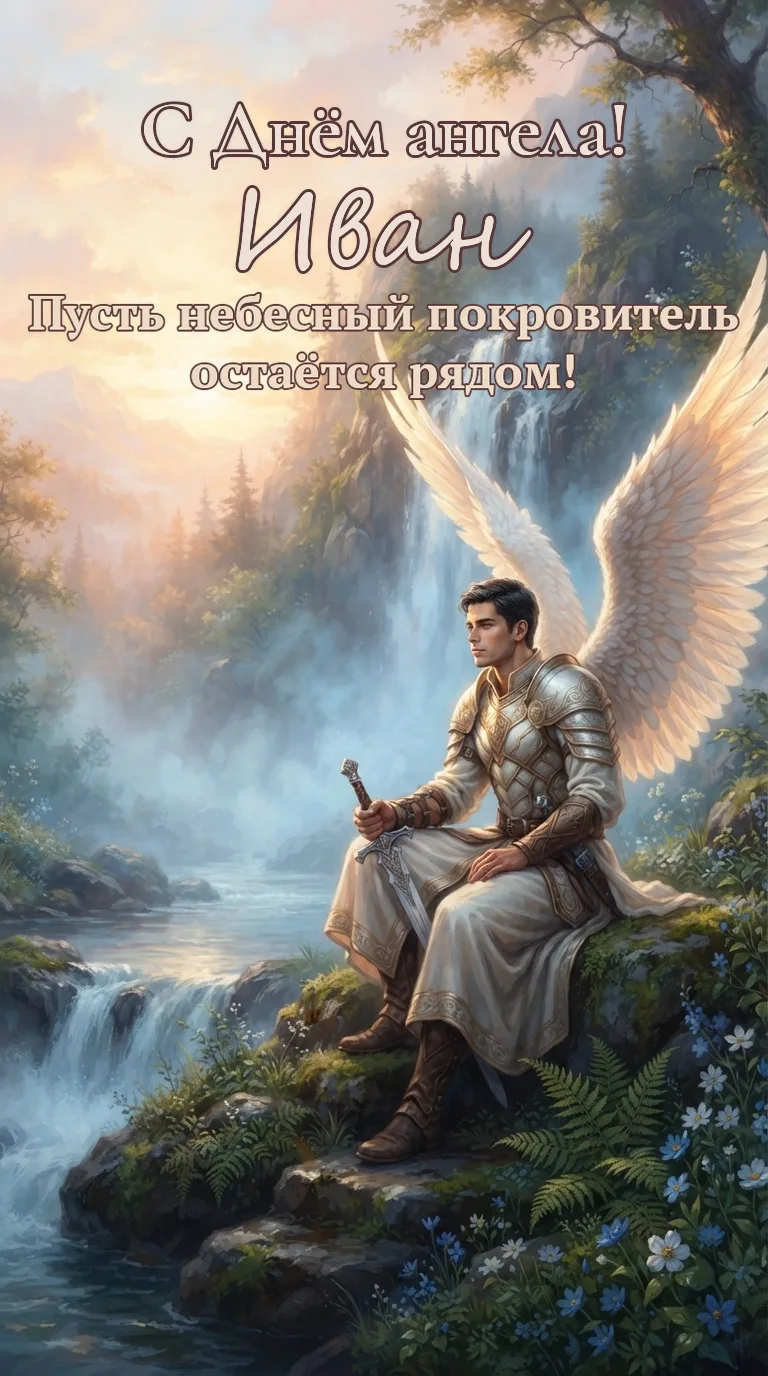 🤍 4 октября — Иван, пусть ангел хранит!